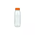 Bouteilles PET Servipack , bouchon orange 33cl